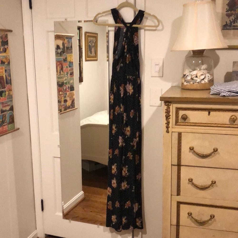 Free people halter dress
